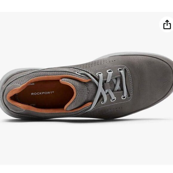 Rockport Edge Hill II Plain Toe Ubal Men's Oxford - Size 12W - Picture 2 of 14